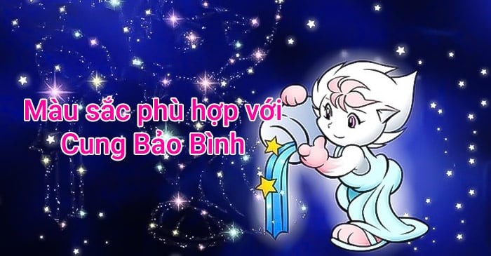 cung bảo bình hợp với màu gì